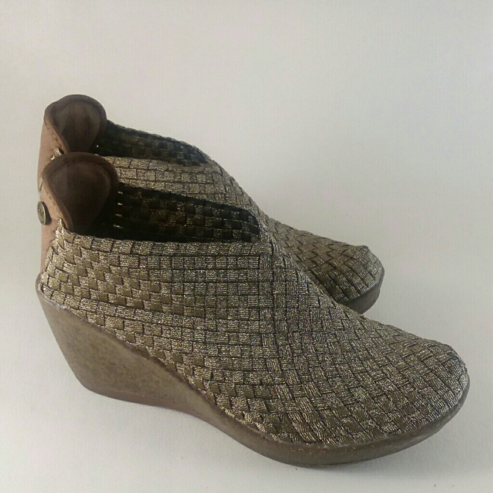 Bernie Mev Bronze Sexy Bern Booties